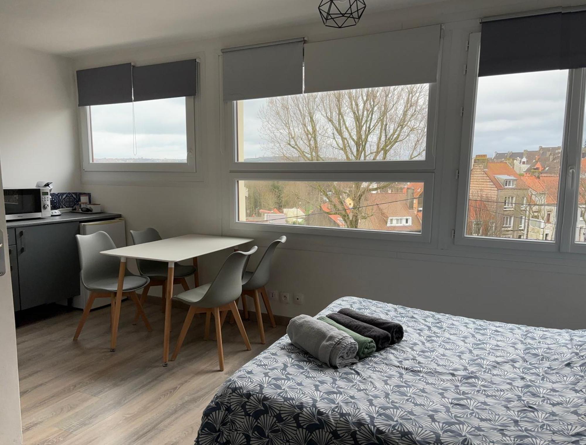Studio - Parking Prive - Wifi - Proche Nausicaa Et Plage Le Portel Eksteriør billede